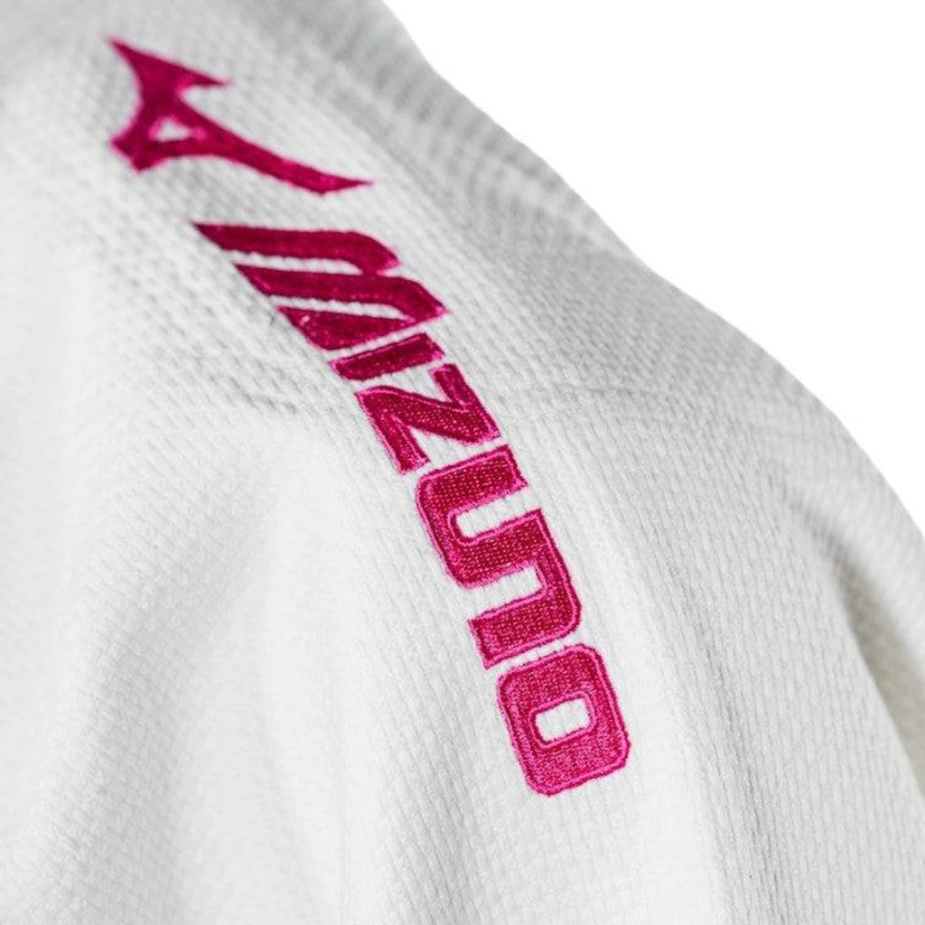 Mizuno Keiko 2 White Pink Embroidery Pakken
