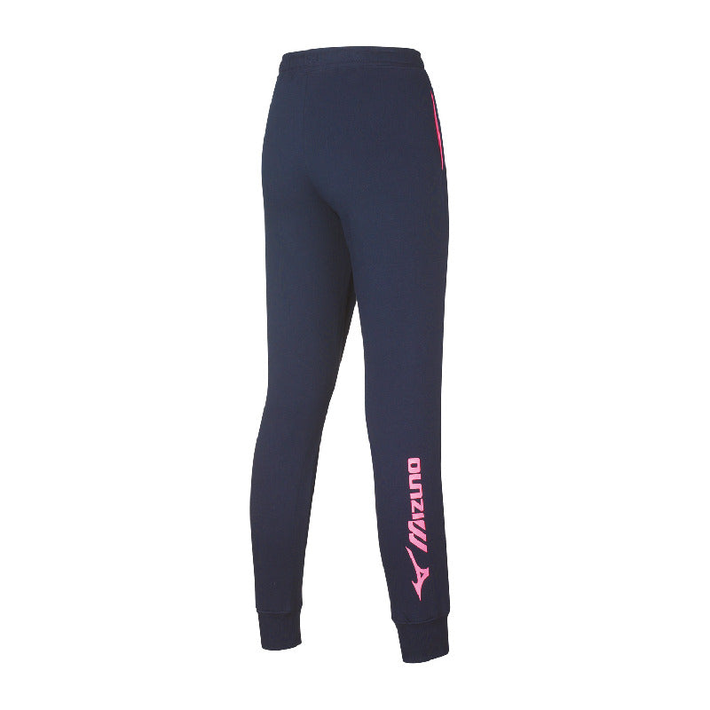 Mizuno Team Sweat Pant Dames - Navy Sportkleding