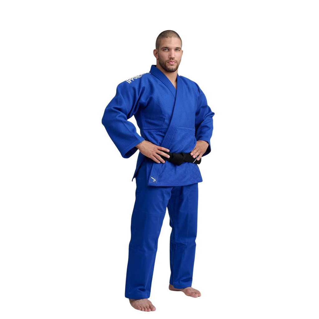 Ippon Gear Fighter 2 Slim Fit Compleet Judopak - Blauw Pakken