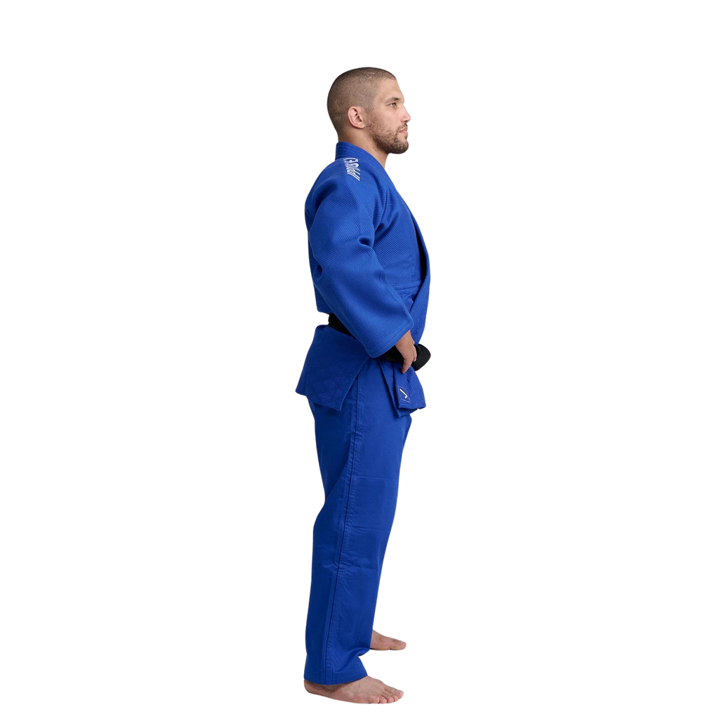 Ippon Gear Fighter 2 Slim Fit Compleet Judopak - Blauw Pakken