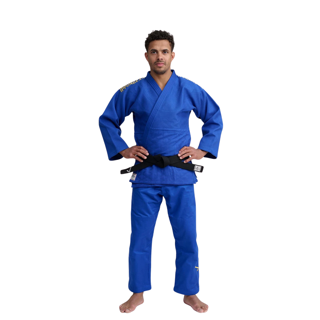 Ippon Gear Legend 2 Slim Fit IJF Compleet Judopak - Blauw Pakken